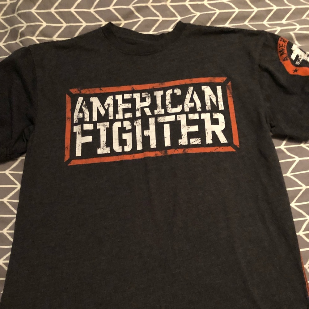 American fighter tshirt